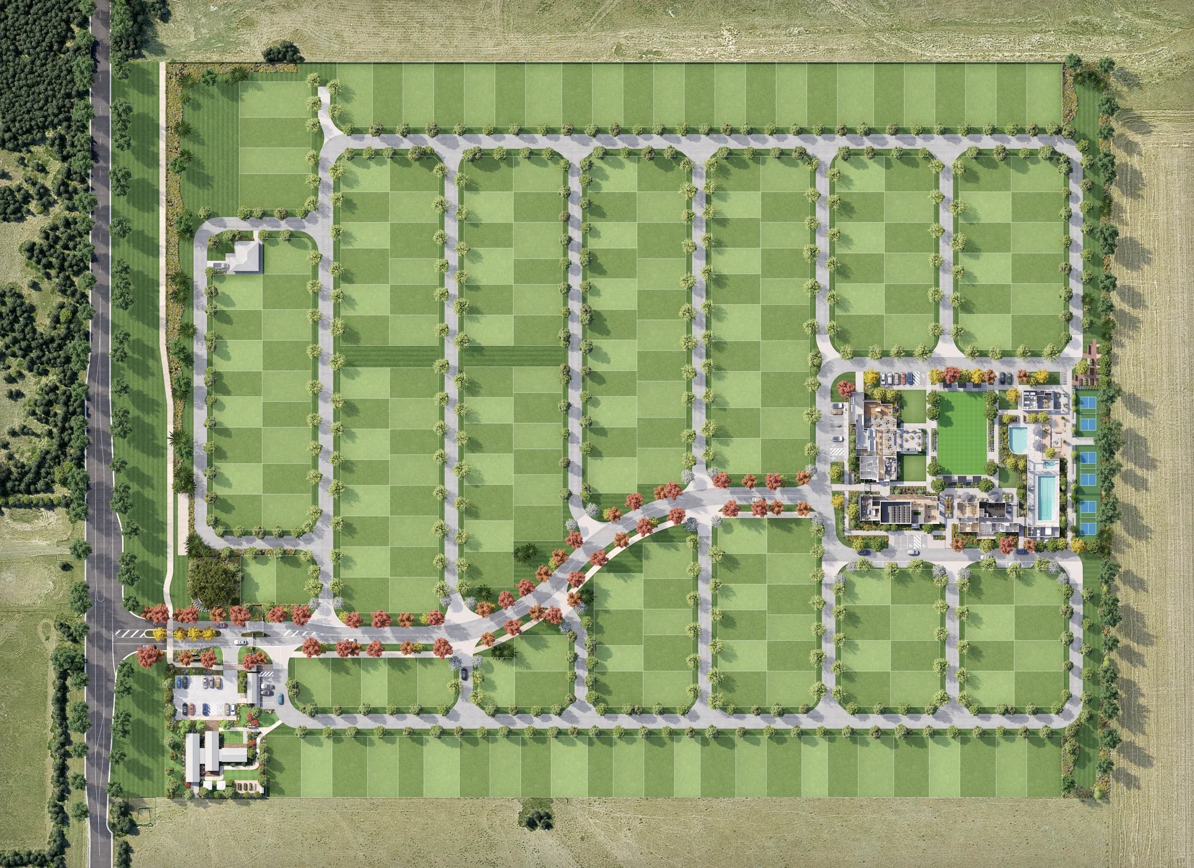 Halcyon Horizon — three-dimensional masterplan